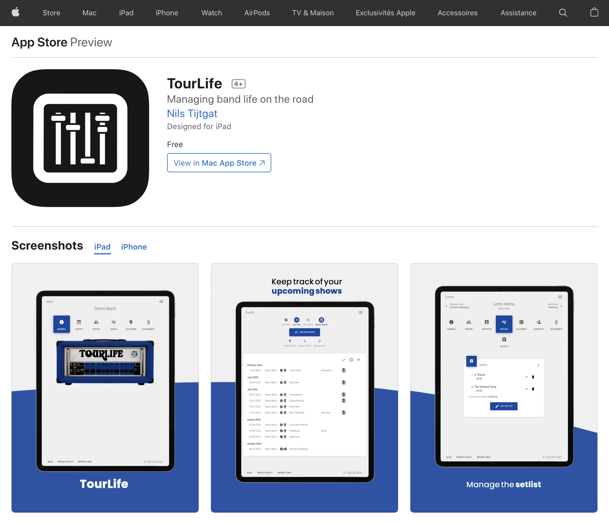 App Store Screenshot